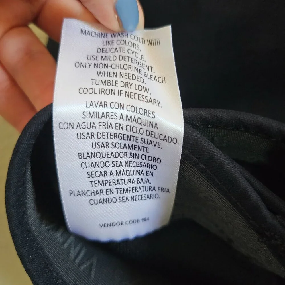 Weatherproof Vintage Men's Black Pants 40x29 Nylon Spandex Blend - Picture 5 of 7